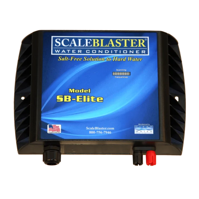 Acondicionador de agua ScaleBlaster modelo SB-Elite para montaje en muro